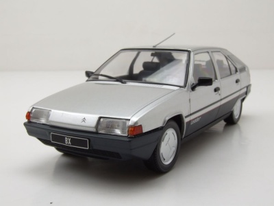 Citroen BX Leader 1985 silber Modellauto 1:24 Whitebox