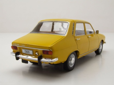 Dacia 1300 1969 gelb Modellauto 1:24 Whitebox