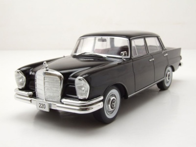 Mercedes 220 W111 Heckflosse 1959 schwarz Modellauto 1:24...