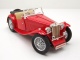 MG TC Midget 1947 rot Modellauto 1:18 Lucky Die Cast