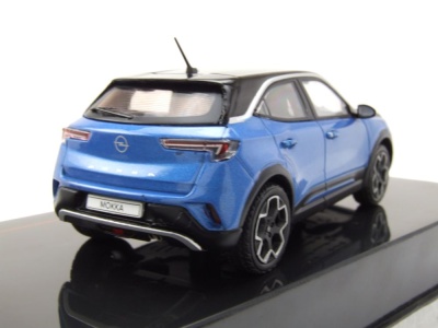 Opel Mokka-e 2020 blau metallic Modellauto 1:43 ixo models