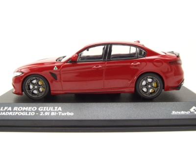 Alfa Romeo Giulia Quadrifoglio 2019 solid rot Modellauto 1:43 Solido