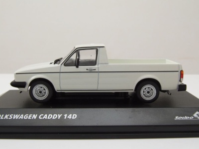 VW Caddy Pick Up 1990 weiß Modellauto 1:43 Solido