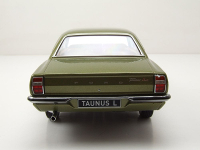 Ford Taunus L 1971 grün metallic Modellauto 1:18 KK Scale