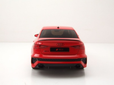 Audi RS3 Limousine 2022 rot Modellauto 1:18 MCG