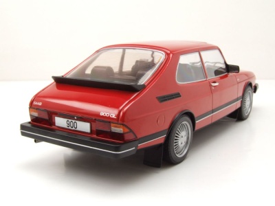 Saab 900 GL rot 1981 rot Modellauto 1:18 MCG