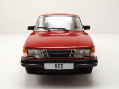 Saab 900 GL rot 1981 rot Modellauto 1:18 MCG