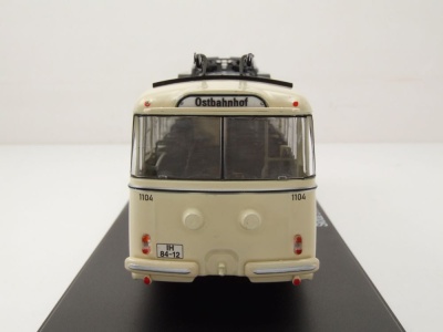 Skoda 9TR Bus BVG Berliner Verkehrsbetriebe beige Modellauto 1:43 Premium ClassiXXs