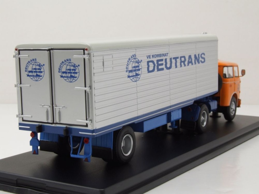 Modellauto Skoda LIAZ 706 MTTN Deutrans LKW orange 1:43