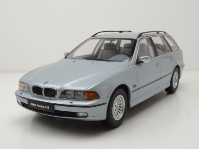 BMW 5er Touring Kombi E39 1998 silber Modellauto 1:18...