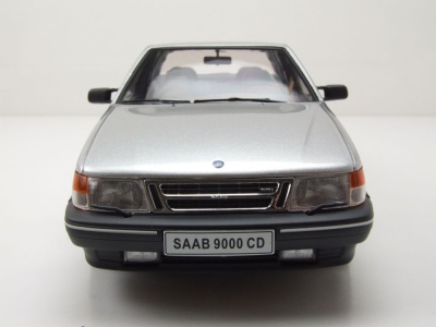 Saab 9000 CD Turbo 1990 silber Modellauto 1:18 Triple9