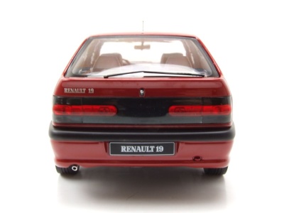 Renault 19 1994 rot metallic Modellauto 1:18 Triple9