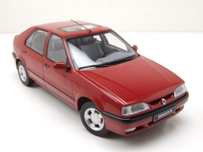 Renault 19 1994 rot metallic Modellauto 1:18 Triple9