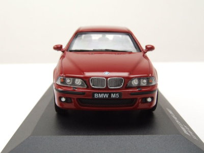 BMW M5 E39 2003 imola rot Modellauto 1:43 Solido
