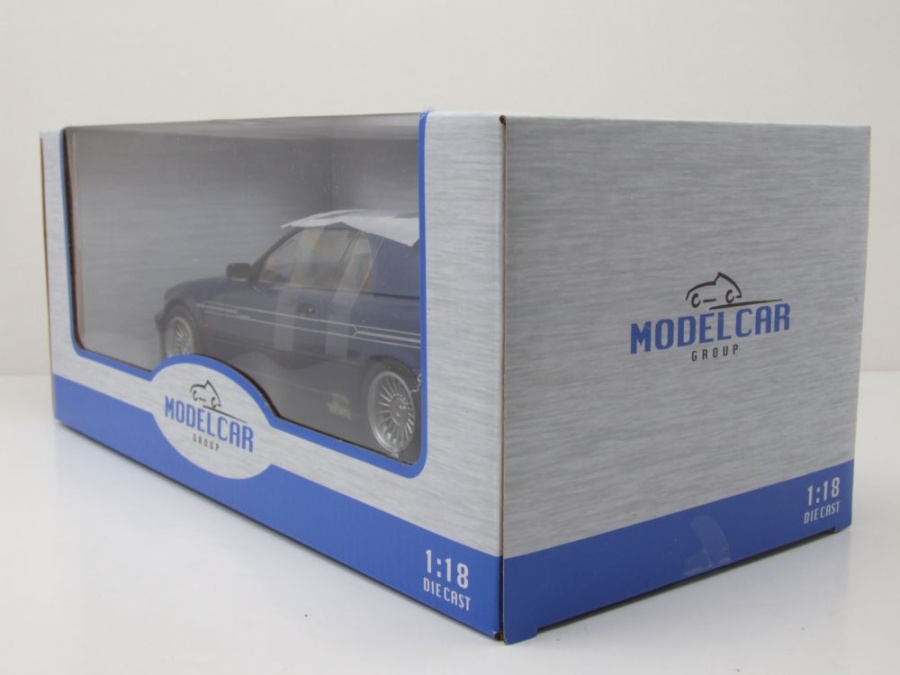 BMW Alpina B3 3.2 Cabriolet 1996 (E36) - Miniature MCG 1/18 - Métal Bleu