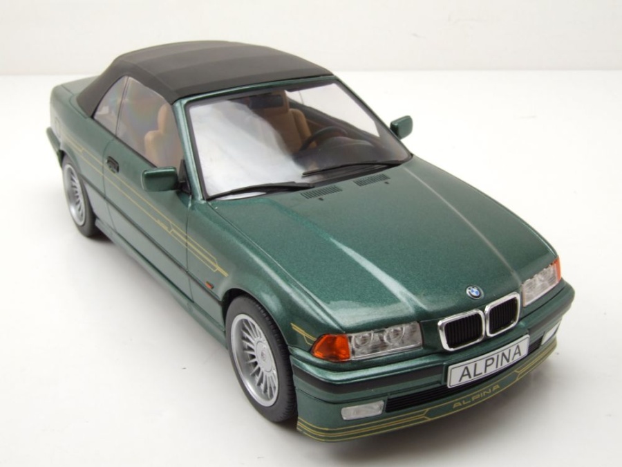 Modèle Réduit 1:18 BMW Alpina B3 3.2 Cabriolet 1995 - Bleu - MCG - Neuf