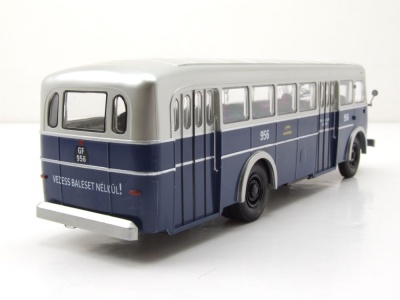 Ikarus 60 Bus BKV Budapest blau silber Modellauto 1:43...