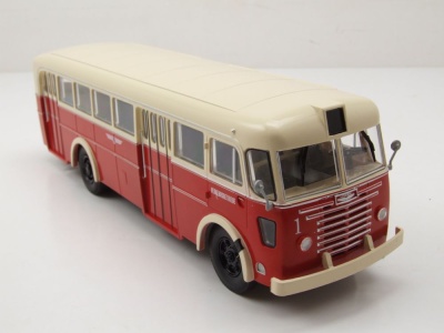 Ikarus 60 Bus Cottbusverkehr rot beige Modellauto 1:43 Premium ClassiXXs