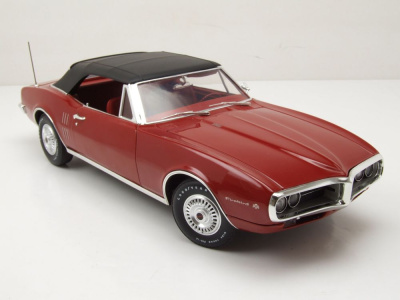 Pontiac Firebird Convertible #001 First One Build 1967 rot Modellauto 1:18 Acme