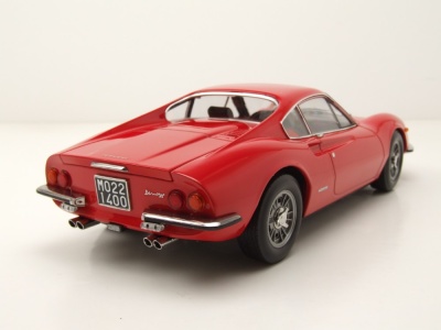 Ferrari Dino 246 GT 1968 rot Modellauto 1:18 Norev
