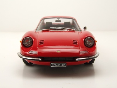 Ferrari Dino 246 GT 1968 rot Modellauto 1:18 Norev
