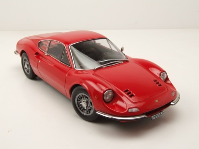 Ferrari Dino 246 GT 1968 rot Modellauto 1:18 Norev
