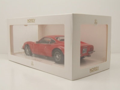 Ferrari Dino 246 GT 1968 rot Modellauto 1:18 Norev