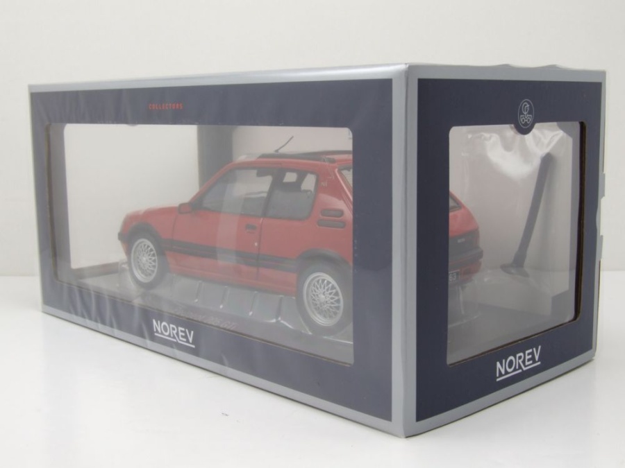 Peugeot 205 GTI 1.9 – Déco PTS – Miniature Norev 1/18 – Occasion Boite D’origine