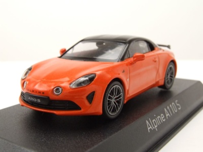Alpine Renault A110 S Pack Aero 2022 orange Modellauto...
