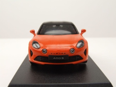 Alpine Renault A110 S Pack Aero 2022 orange Modellauto 1:43 Norev