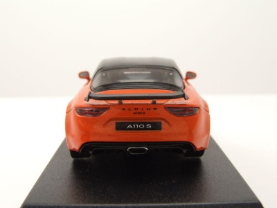 Alpine Renault A110 S Pack Aero 2022 orange Modellauto 1:43 Norev