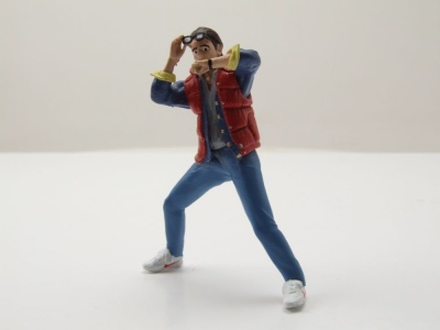 Figur Marty McFly Back To The Future Zurück in die Zukunft für 1:24 Modelle Triple9