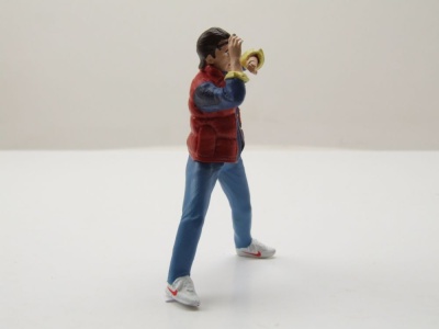 Figur Marty McFly Back To The Future Zurück in die Zukunft für 1:24 Modelle Triple9