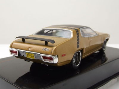 Plymouth GTX Road Runner 1971 gold metallic Modellauto 1:43 ixo models