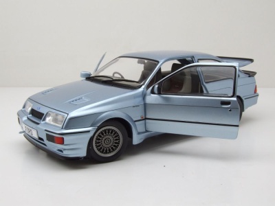 Ford Sierra RS 500 RHD 1987 hellblau metallic Modellauto 1:18 Solido