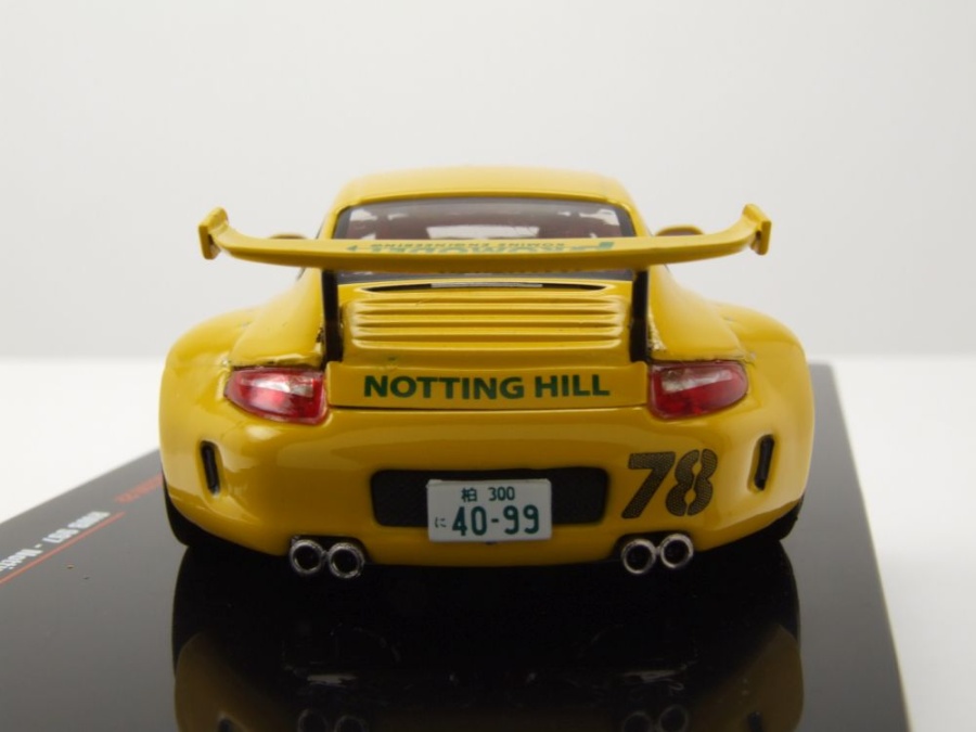 Coche miniatura Porsche 930 RWB 1/43 IXO RWB blanco - Coches-miniaturas.es