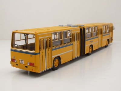 Ikarus 280.33 Gelenkbus Leipziger Verkehrsbetriebe gelb...