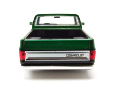 Chevrolet C-10 Pick Up 1985 grün metallic schwarz Modellauto 1:24 Jada Toys