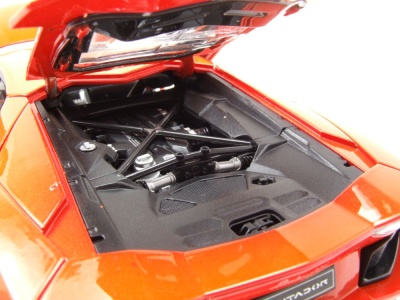 Lamborghini Aventador LP700 orange metallic Modellauto 1:18 Rastar