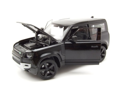 Land Rover Defender 2020 schwarz Modellauto 1:24 Welly