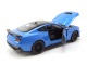 Ford Mustang GT 2024 blau schwarz Modellauto 1:24 Welly