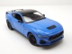 Ford Mustang GT 2024 blau schwarz Modellauto 1:24 Welly