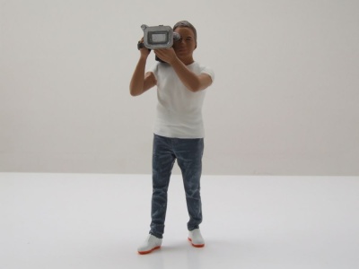 Figur On Air #3 Kameramann Schulter für 1:18 Modelle...