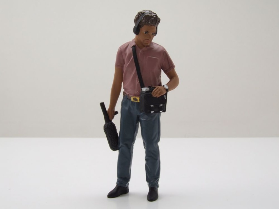 Figur On Air #4 Tontechniker für 1:18 Modelle American Diorama