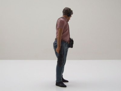 Figur On Air #4 Tontechniker für 1:18 Modelle American Diorama