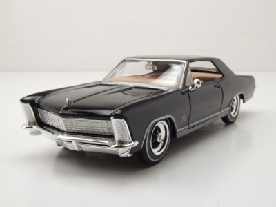 Buick Riviera 1965 schwarz Modellauto 1:24 Maisto