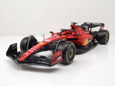 Ferrari SF-23 #16 Formel 1 2023 rot Leclerc Modellauto 1:18 Bburago