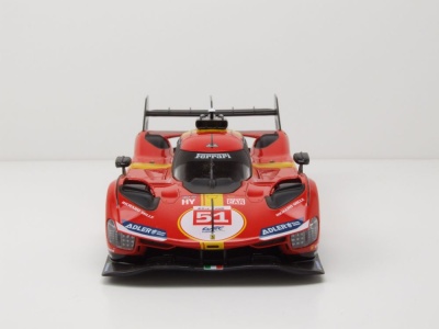 Ferrari 499P #51 Le Mans 2023 rot Guidi Calado Giovinazzi Modellauto 1:24 Bburago