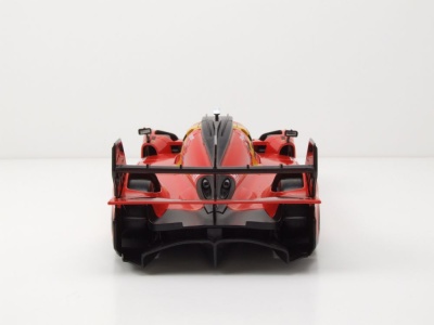 Ferrari 499P #51 Le Mans 2023 rot Guidi Calado Giovinazzi Modellauto 1:24 Bburago