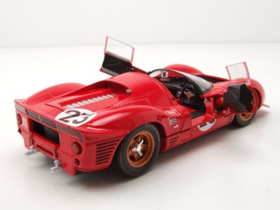 Ferrari 330 P4 #23 Sieger Daytona 1967 rot Bandini Amon Modellauto 1:24 Bburago